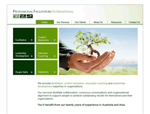 Tablet Screenshot of facilitators.net